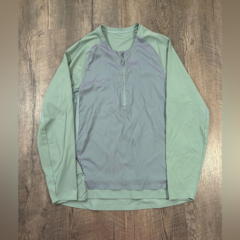 Lululemon Nulux Running Half-Zip Iridescent Mens Shirt